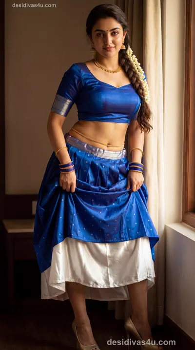 Beautiful Indian woman in festive occasion wear