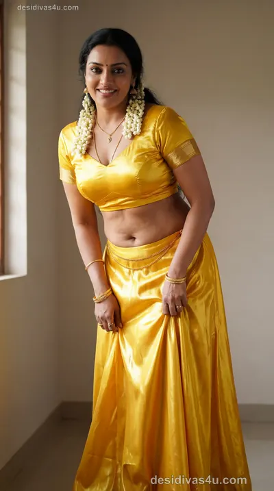 Desi glamour portrait in royal velvet lehenga