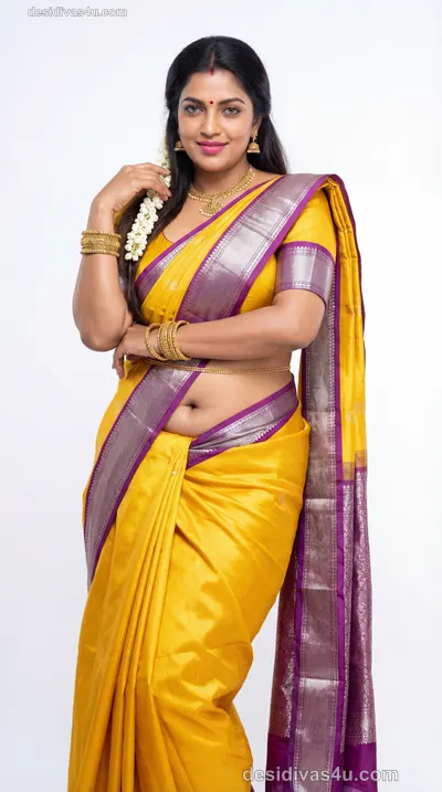 Beautiful desi beauty in elegant lehenga outfit